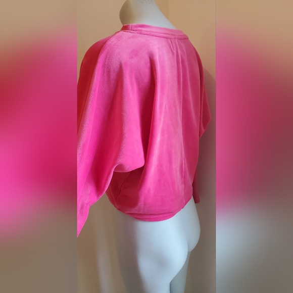 Juicy Couture Pink Velour Top - Picture 7 of 9